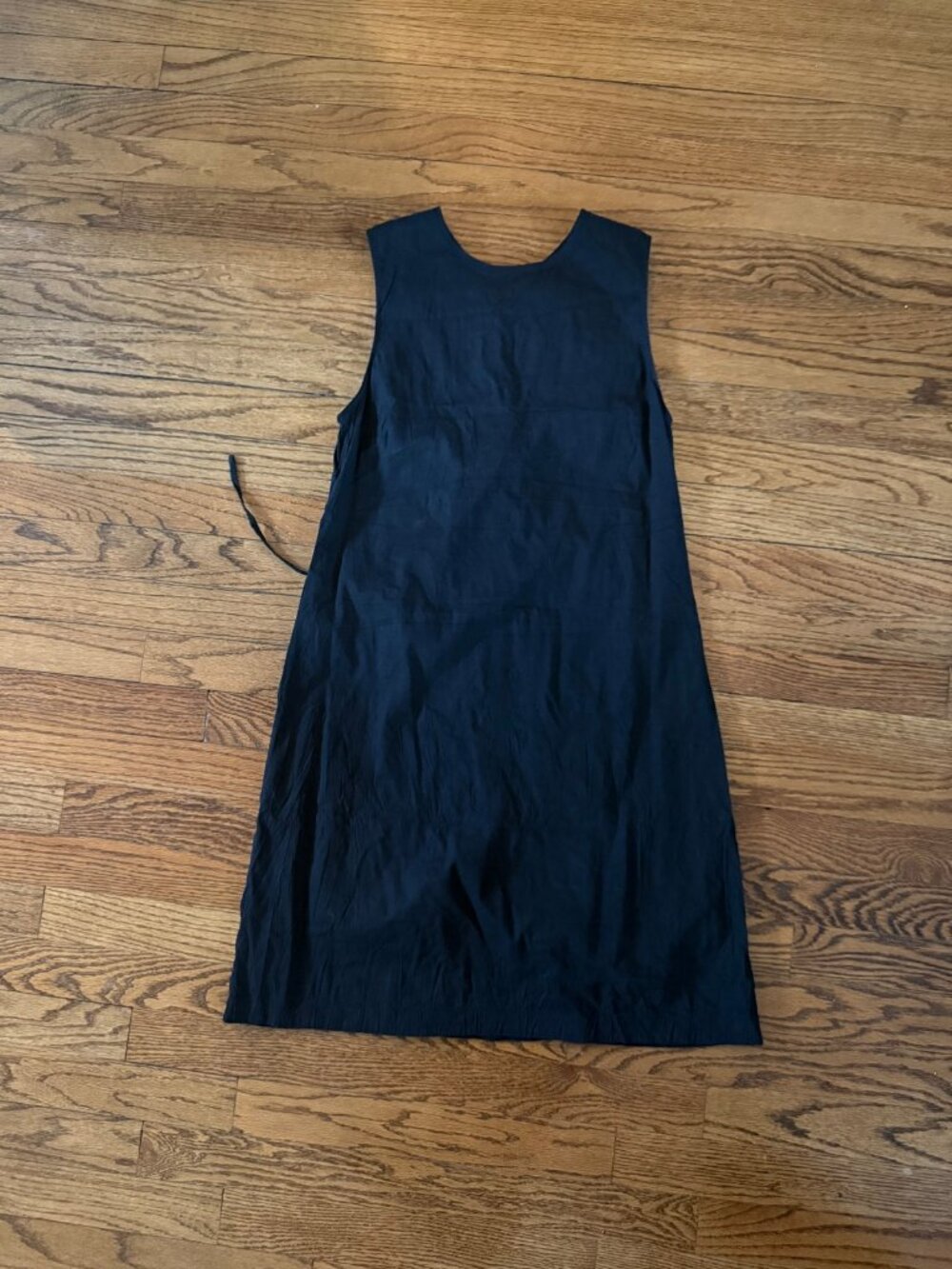 Theory Black Sleeveless Lace-Up Dress Size 8 - Picture 2 of 3